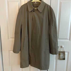 Towne by London Fog lined trench coat
